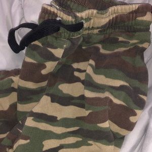 Camo joggers